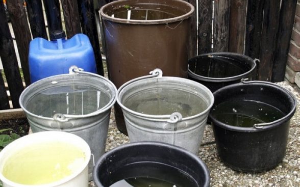 acumulo de agua dengue