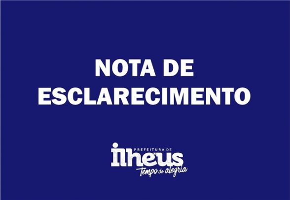 nota de esclarecimento