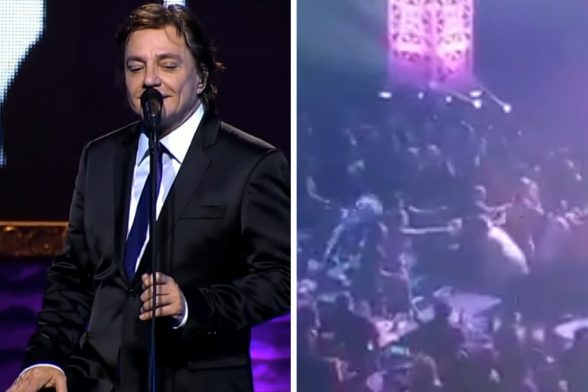 briga show de fabio junior