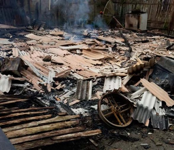 casa itabela incendiada