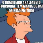 analfabeto funcional