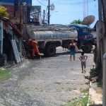 Caminhão-Pipa no Alto Formoso em Ilhéus