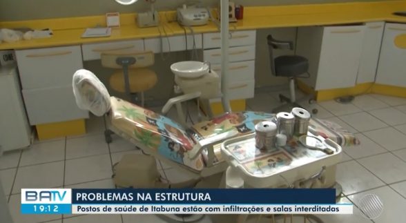 Estrutura postos de saude e itabuna
