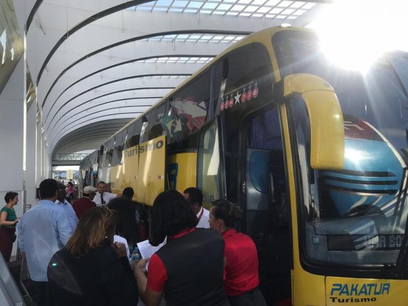 onibus concedido pela avianca