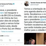 tarcisio gomes de freitas e jair bolsonaro
