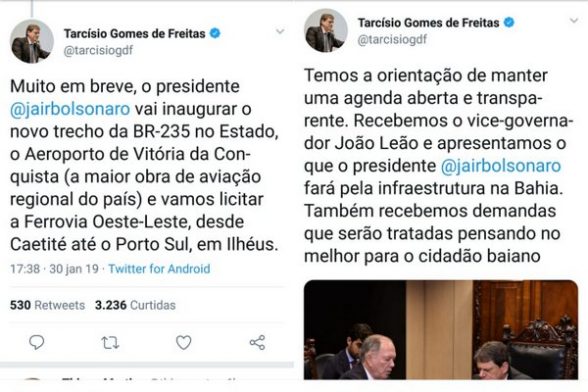 tarcisio gomes de freitas e jair bolsonaro