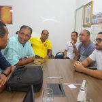 Reunião com o prefeito Marão