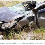 acidente de carro em teixeira 2019