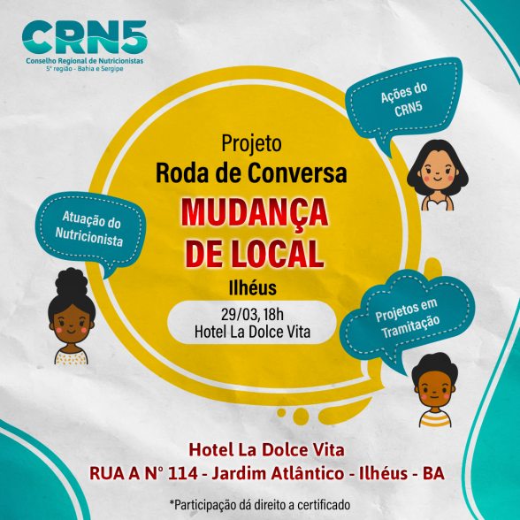 Card Roda de Conversa em Ilheus