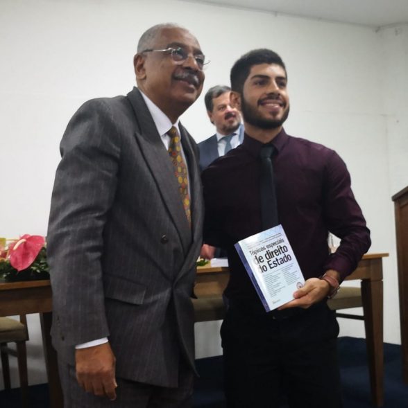 Prof Josevandro e o discente Rodrigo