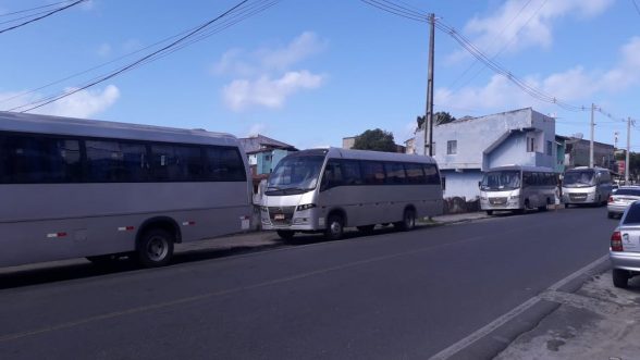 onibus no passeio conquista 2019