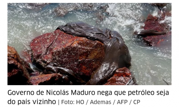 Óleo nas praias