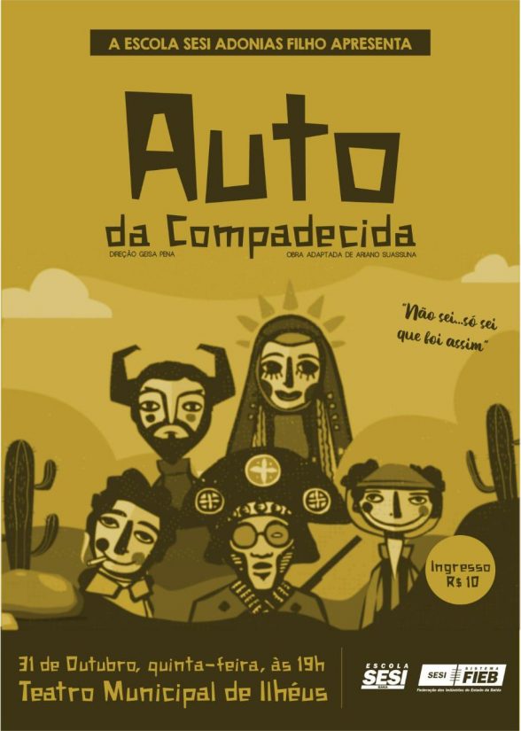 Auto da Compadecida peça tratral