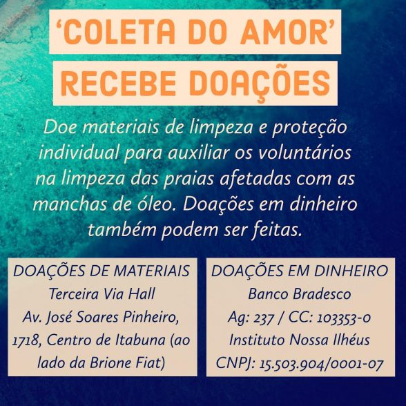 coleta em itabuna para limpeza das praias