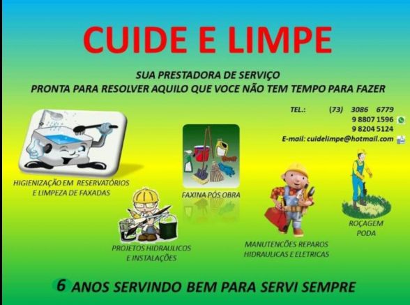 Cuide e limpe