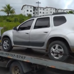 carro roubado em condominio
