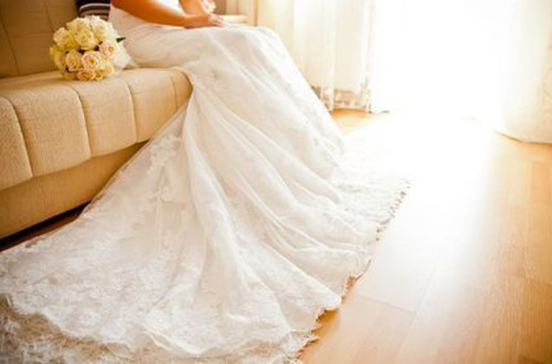 roubo vestido de casamento