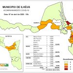 Mapa do Coronavírus