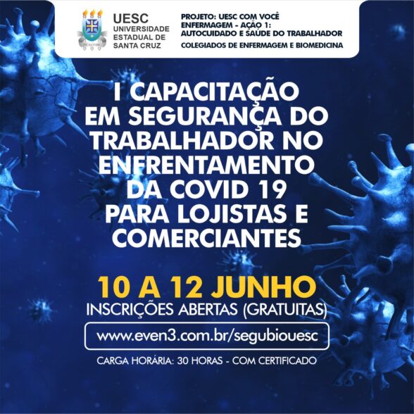 Capacitação em segurança do trabalho covid
