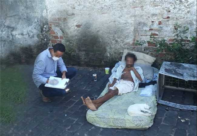 Moradores de rua ilhéus