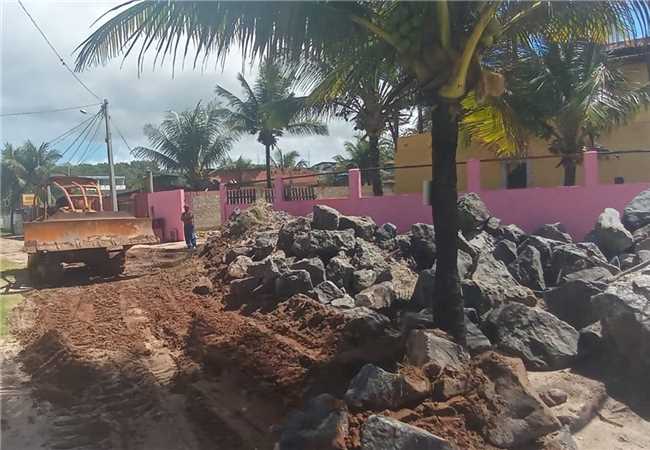 Barreiras de pedras ilhéus