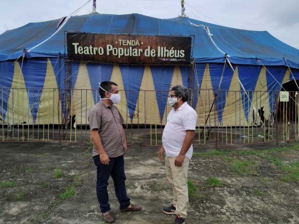 tenda do teatro de ilheus