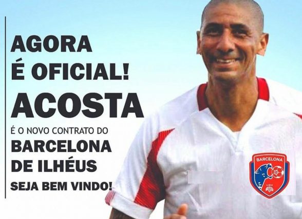 Acosta Barcelona de Ilheus - Reproducao - Instagram Barcelona de Ilheus.