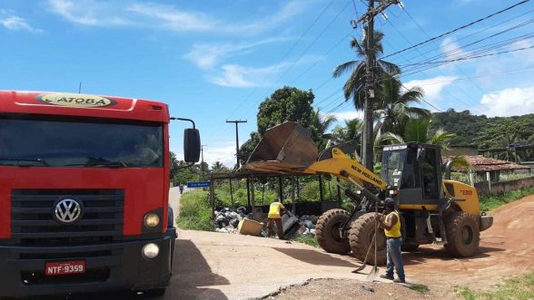 mutirão de limpeza zona norte ilheus