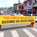 trabalhadores praia do cristo Ilhéus