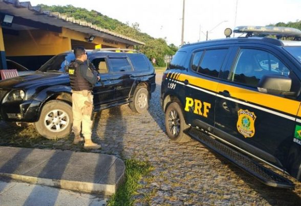 carro roubado PRF