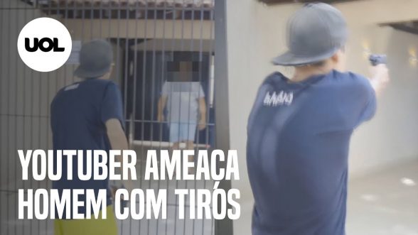 Youtuber dá tiros ao ameaçar homem que teria feito comentário racista no Paraná