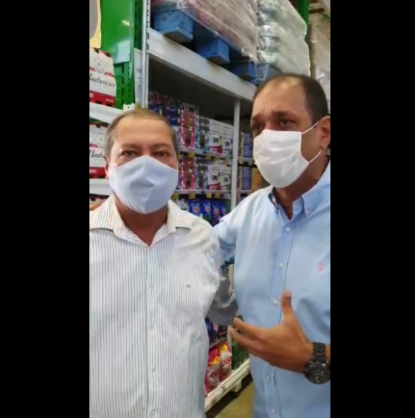 prefeito mario alexandre e beto meira
