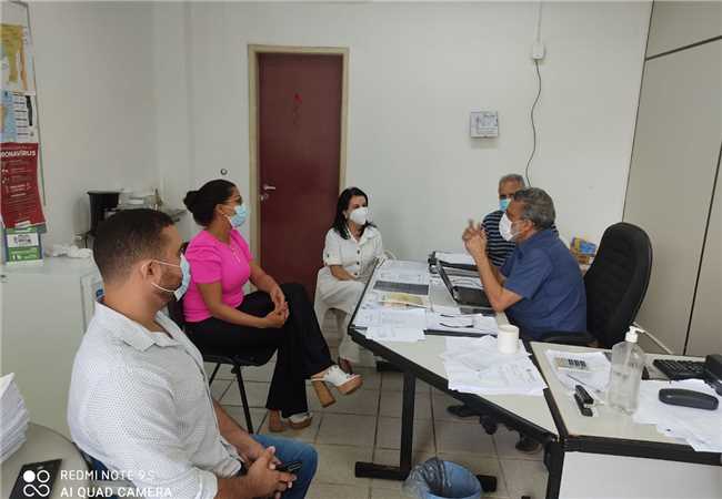 Reunião Secretaria de Saúde e educação