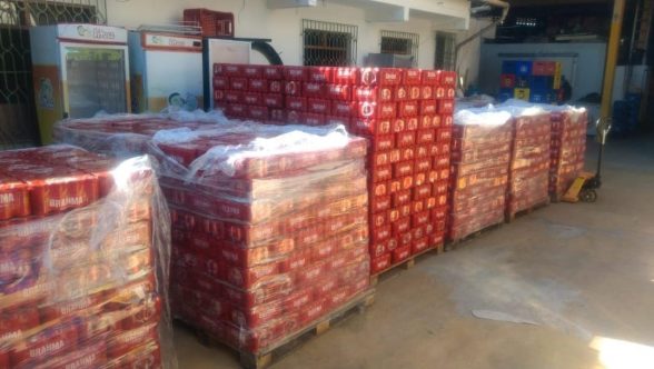 Carga de cerveja Recuperada