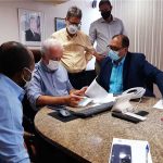 Prefeito Mário, você Bebeto em Salvador