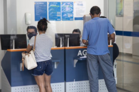 Filas na Agencia Ceilandia Norte (4166-1)