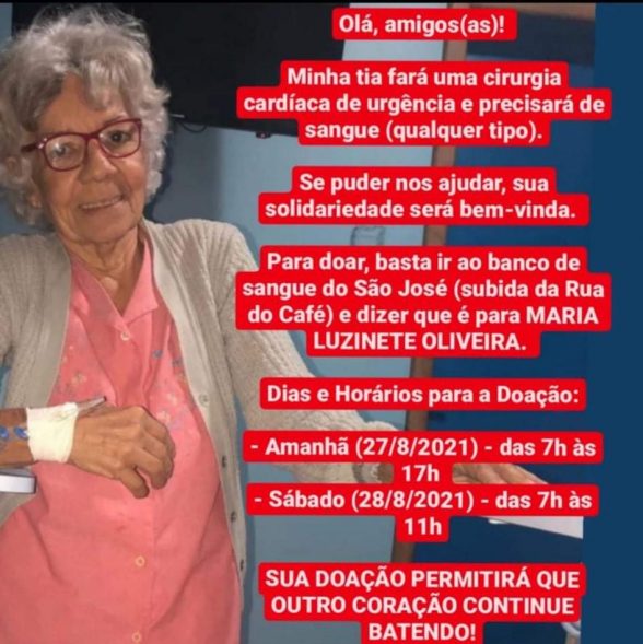 Doação de sangue Ilhéus