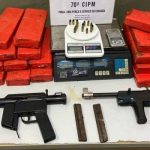 Polícia apreende 33kg de maconha e duas submetralhadoras em Ilhéus