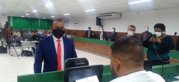 Baiano do amendoim posse câmara de Ilhéus