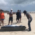 Mulher morre afogada em praia de Ilhéus, no sul da Bahia — Foto: Redes Sociais