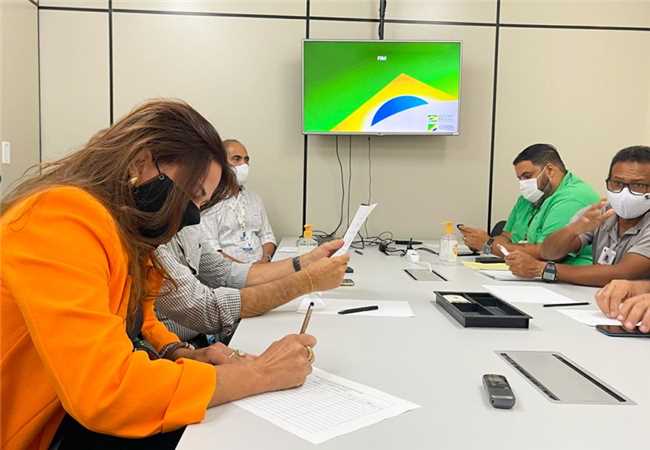 Reunião prefeitura e codeba