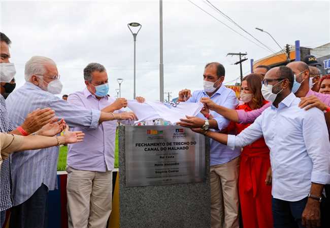 Inauguração canal do malhado