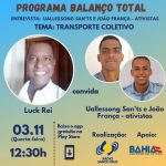 Cê dos transporte entrevista uallessong e João França