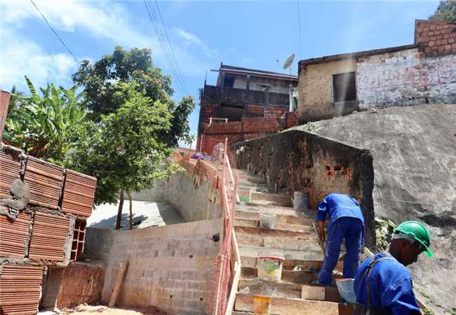 Reforma altos de Ilhéus escadarias