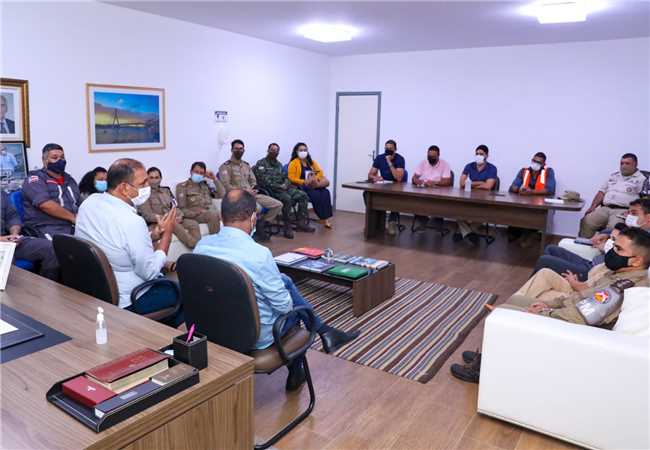 Reunião emergencial das chuvas