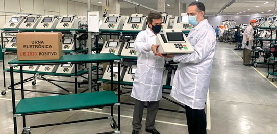luis barroso em ilheus urna eletronica