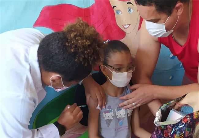 Vacinação de crianças