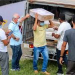 Mutirão salobrinho ajuda as vítimas das chuvas