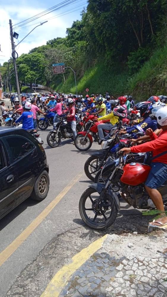Motoboys PROTESTAM Ilhéus