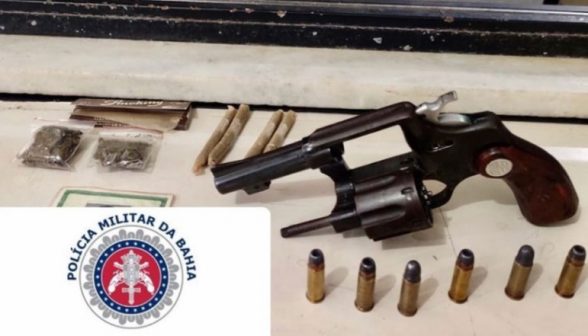 homem-foi-preso-com-arma-de-fogo-e-maconha